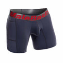 MaleBasics Nuevo Boxer Medio en Titanio con Bolsillo